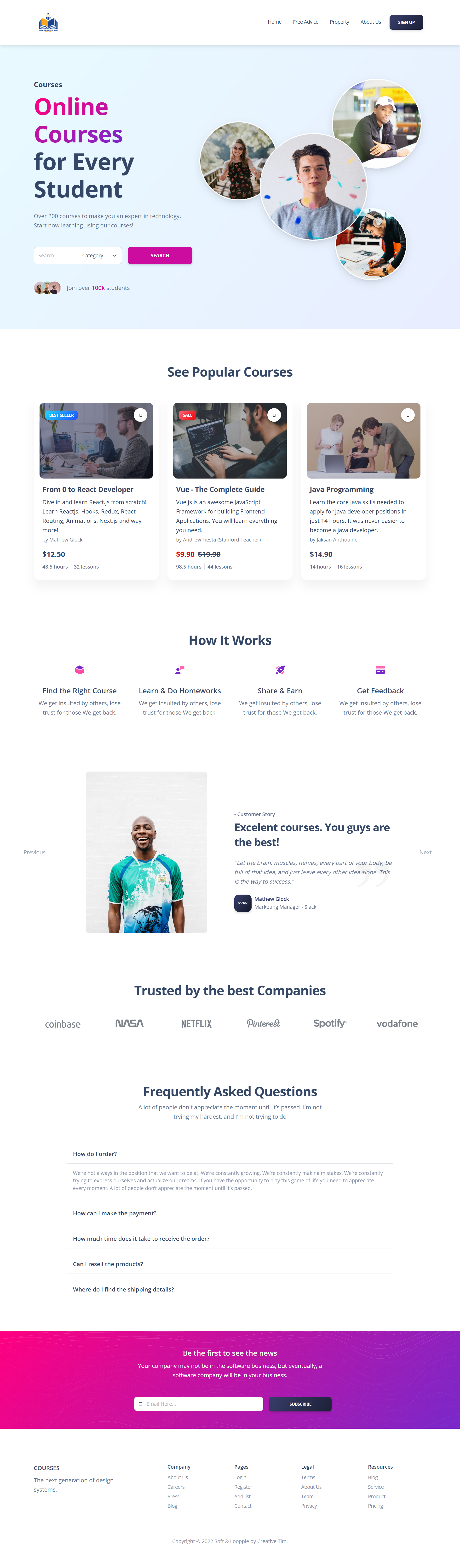 EduTech Template